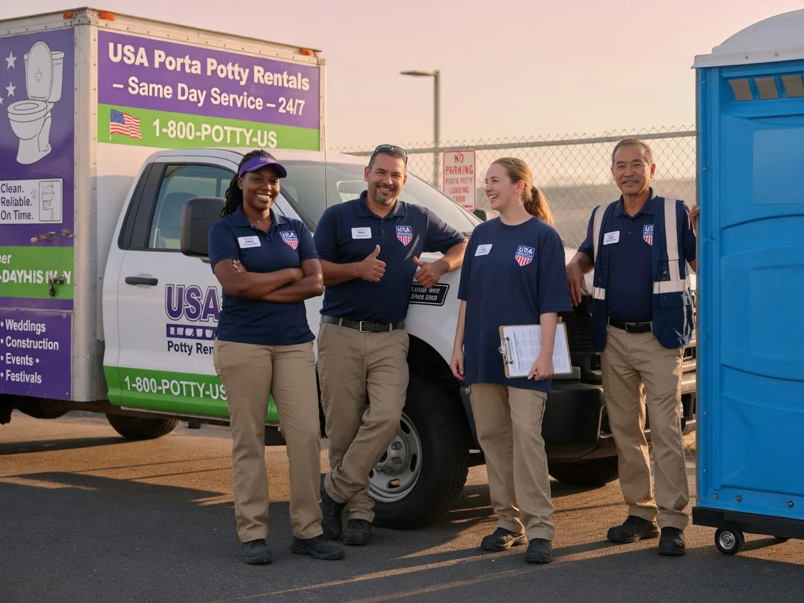 Porta Potty Rental company in Bruington, VA